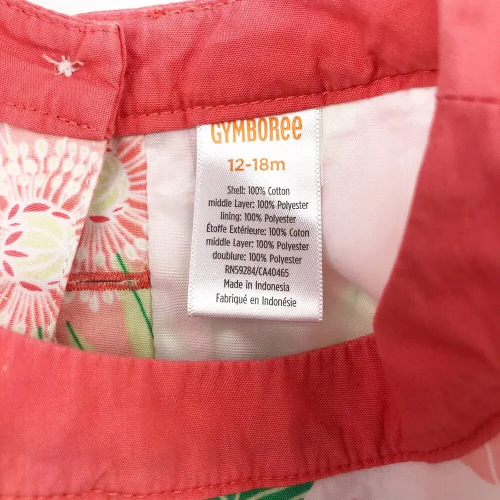 Gymboree Sleeveless Floral Fairy Blossom Dress Size 12-18 Months